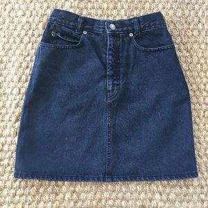 Vintage Navy Calvin Klein High Waisted Skirt